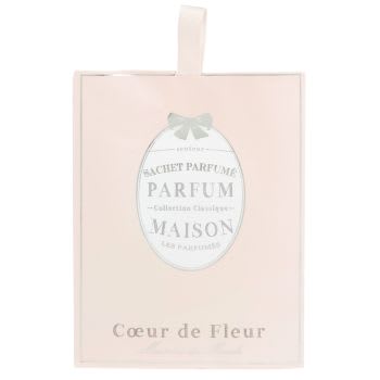 Médaillon - Set van 4 - Roze geparfumeerd MÉDAILLON zakje met bloemenaroma