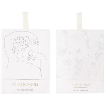 Calliope - Lot de 2 - Sachets parfumés musc fleuri (x2)