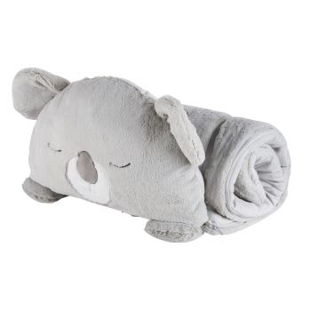 NOA - Saco-cama de criança com forma de coala cinzento