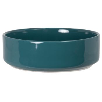 Saladeira em grés azul D23