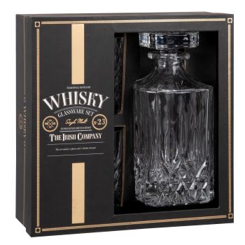 Set including glass carafe 1.6L and 2 glasses