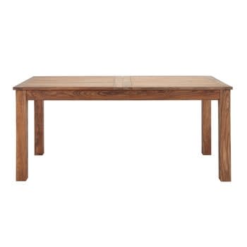 Stockholm - Sheesham Wood Extendible 8-10 Seater Dining Table L180/240