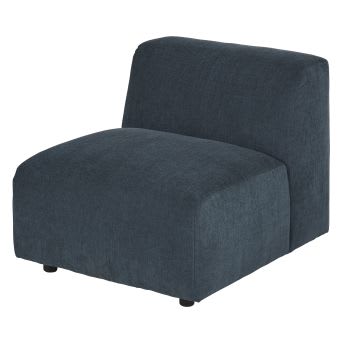 Sitzelement für modulares Sofa, blau