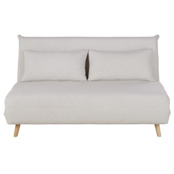 Nio - Sofá cama de 2 plazas beige