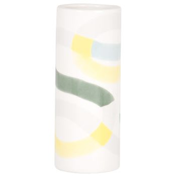SOON - Vase aus mehrfarbigem Dolomit, H19cm