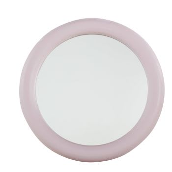 VERANA - Specchio rotondo rosa Ø 110 cm