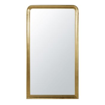 PAUL - Spiegel met goudkleurige sierlijst 100 x180 cm