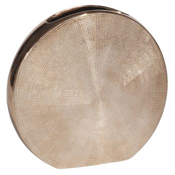 Lunaire Copper - Steinzeug-Vase H 21 cm LUNAIRE COPPER