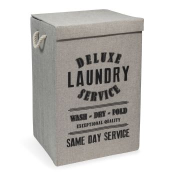 Laundry deluxe - Stoffen wasmand
