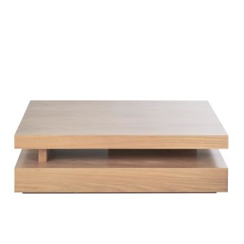 Caisse en Bois de Mahogany, de couleur Marron, 49x35x27 cm
