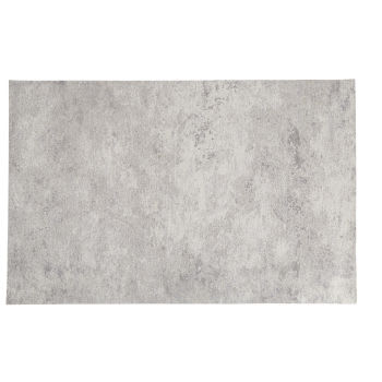 PAULINE - Tapete em tecido jacquard cinzento-claro 155x230