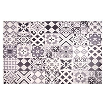 NOVA - Tapis en vinyle motifs carreaux de ciment 100x150