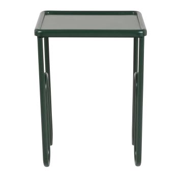 KAI - Tavolino da salotto in ferro verde pino