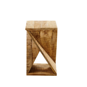 Tavolino in legno di acacia e neem