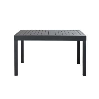 Extenso - Tavolo da giardino estensibile 6/12 persone in alluminio grigio antracite 135/270 cm
