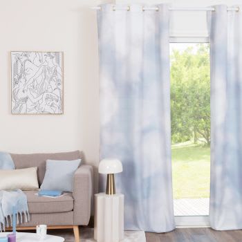 Martina Home Tenda Alpujarra – Cervo Blu, Poliestere, 140 X 260 Cm