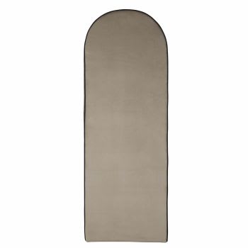 Hackney Business - Testata da letto modulabile professionale in velluto grigio, 60x170 cm
