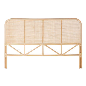 Testata del letto in rattan incannucciato 180 cm