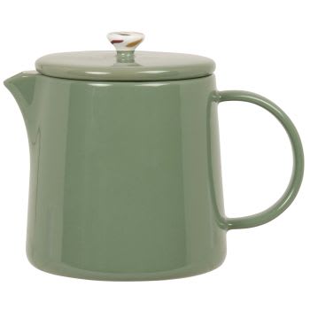 Jade - Theepot van grijs aardewerk 0,85L