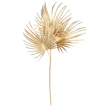 OSIRIS - Tige de palmier artificiel dorée