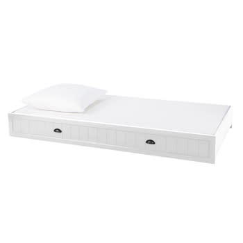 Newport - Tiroir de lit 90x190 blanc