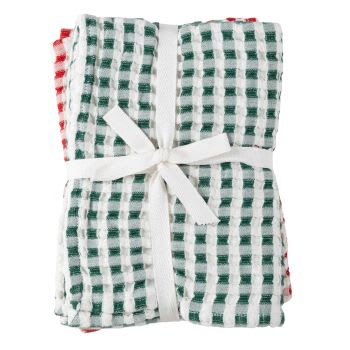 Torchon Imprimé En Jacquard De Coton, AUX FOURNEAUX | Leroy Merlin