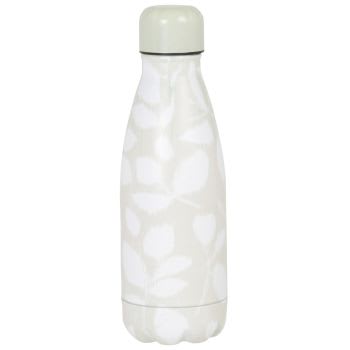 PIPPA - Trinkflasche aus grünem und grauem Edelstahl, 350ml