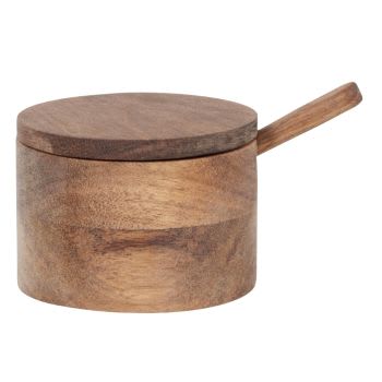 TUZ - Vasetto per il sale in legno di acacia