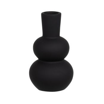 Vase en dolomite noire H12
