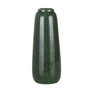 Grand Vase Annikki Hovisaari Pour Arabia – Grès Vert – Mid-Century Moderne Finlande