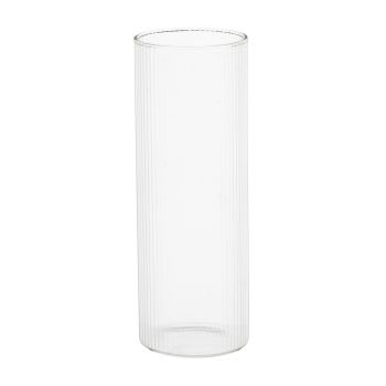 Denis - Vase en verre transparent H20