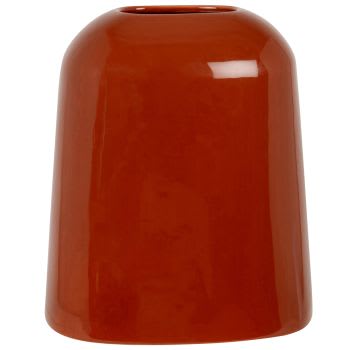 VITTORIA - Vaso in dolomite marrone alt. 25 cm
