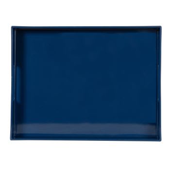 Vassoio Rettangolare In Legno Smaltato Libeccio | 30,5x20,3x1,9 Cm – Elegante E Resistente