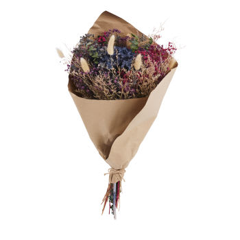 VICENZA - Bouquet de fleurs séchées multicolores