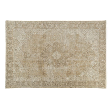 VINTAGIO - Vintage geweven jacquard tapijt, beige, 155 x 230 cm
