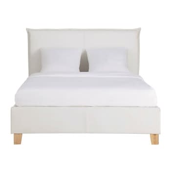 Pillow - Wit bed met opbergkoffer en lattenbodem 160x200