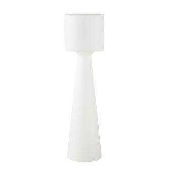 LODGE - Witte buitenvloerlamp H138