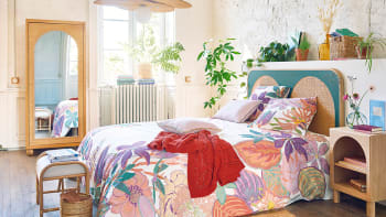 Sofá cama tapizado de tamaño individual con cama nido sobre ruedas para  niños, niños y niñas, respaldo curvado de terciopelo con listones de  madera