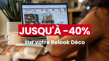 -40 % sur votre Relook Déco pendant les soldes.