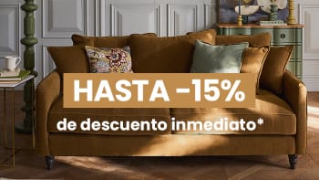 Hasta -15% de descuento en todos los productos, incluidos los de rebajas*