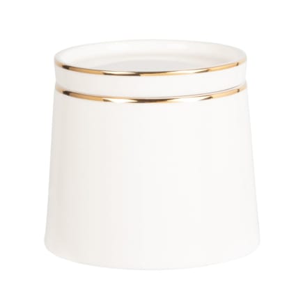 MamboCat Tommy Brocca per latte in porcellana bianca, per latte condensato, soia o mandorle, alternativa per salsa o condimento, elegante accessorio per caffè