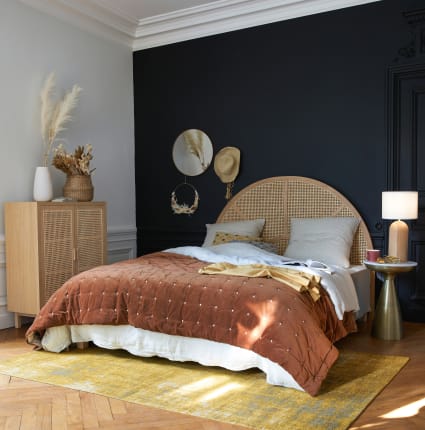 Bettwäschegarnitur aus gewaschenem Leinen, beige, 220x240 Lin Lave