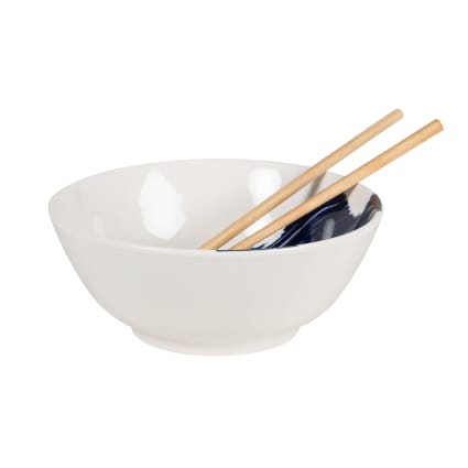 Bol à Ramen Care Bears Violet – Céramique Avec Baguettes – Buffalo, NEUF