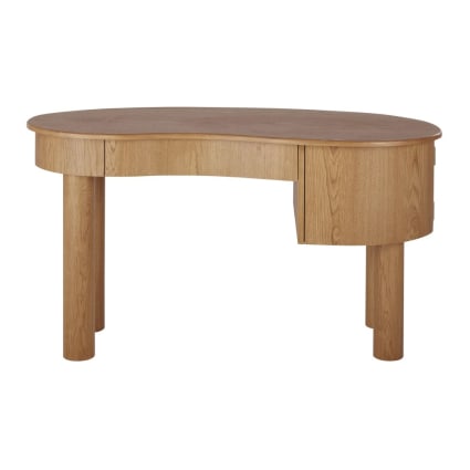 Bureau marron 1 porte 1 tiroir