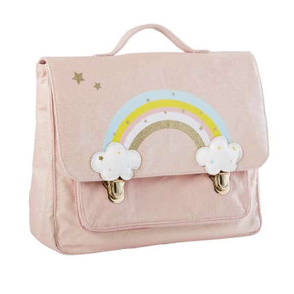 Cartable Enfant Cartable Fille Arc En Ciel Cartable Rose Et Doré