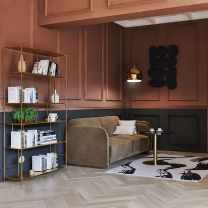 SCAFFALE AD ANGOLO triangolo ripiani ad aspirazione forte cucina bagno