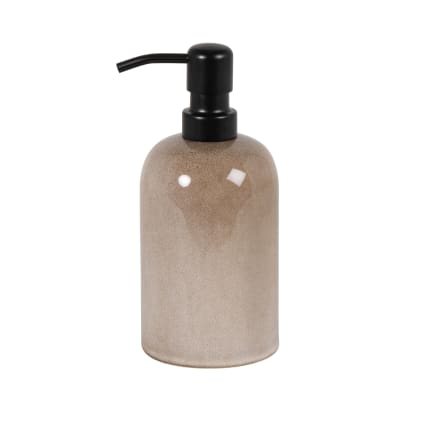 Dispenser di sapone in ceramica da 400 ml, stile nordico, dispenser di