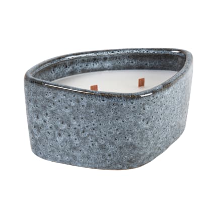 Duftkerze mit Zedernholz-Duft, blau Sedna Maisons du Monde