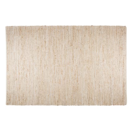 Boho-Teppich Maschinenwaschbar – 2,9 X 30,5 Cm, Beige, Floral, Rutschfest