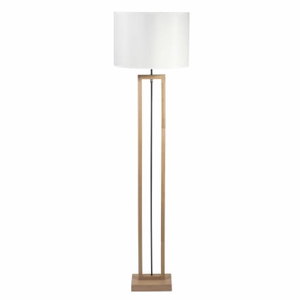Lampadaire Bois,naturel,H156x D45xP45cm Thor | Maisons Du Monde